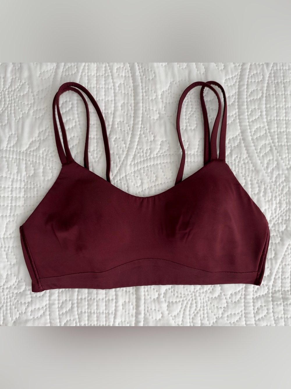 lululemon | Like a Cloud Bra*Light Support, B/C Cup, Red Merlot, Size 6